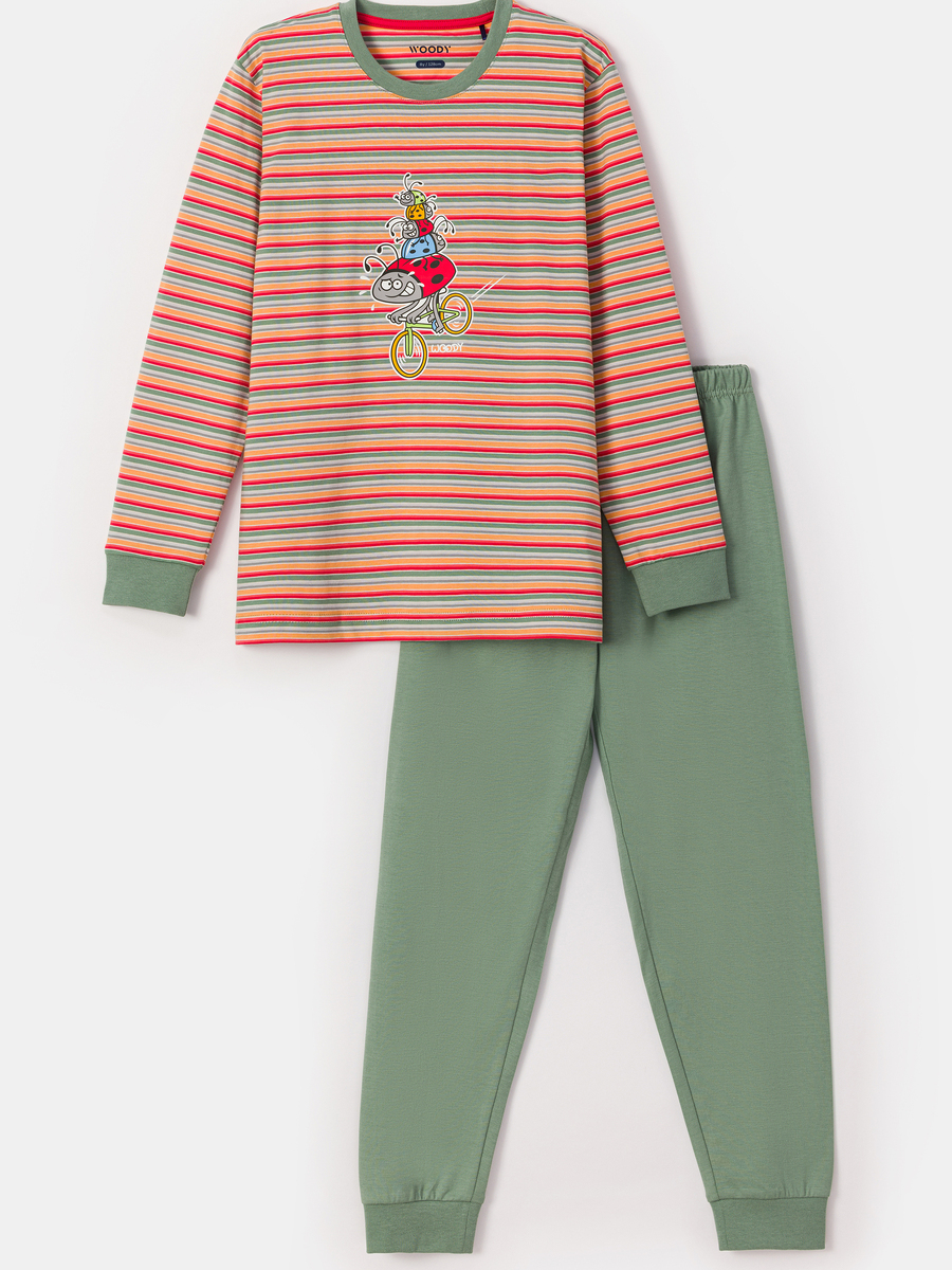 Pyjama van het merk Woody in het Rood