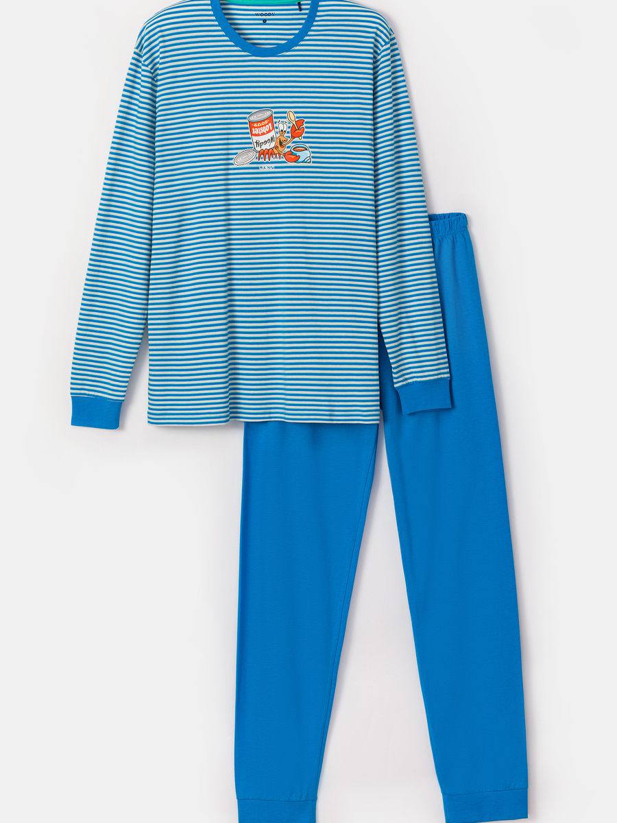 Pyjama van het merk Woody in het Marine