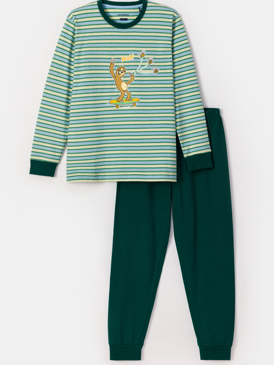 Pyjama van het merk Woody in het Grijs