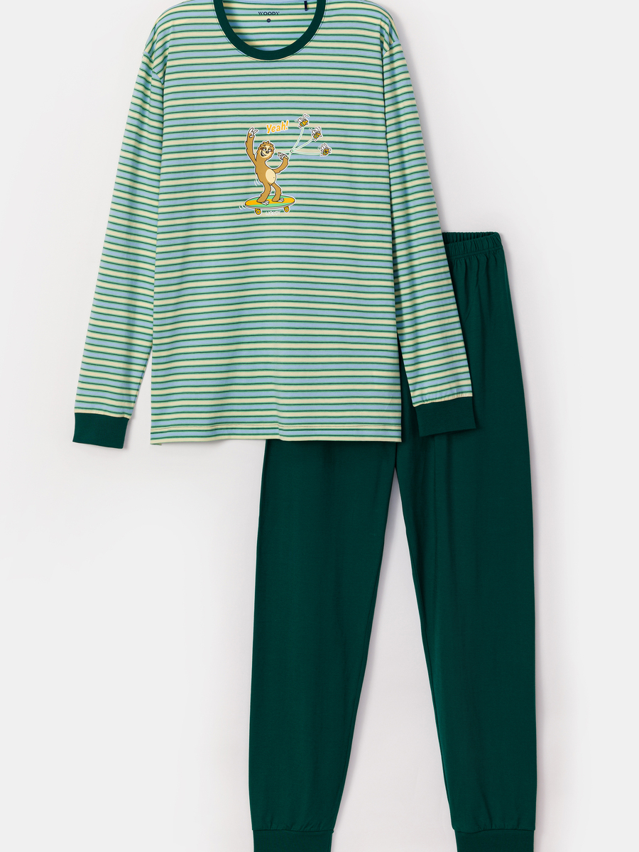 Pyjama van het merk Woody in het Grijs