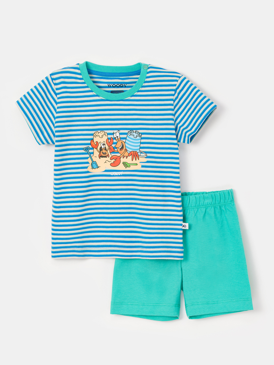 Pyjama van het merk Woody in het Blauw