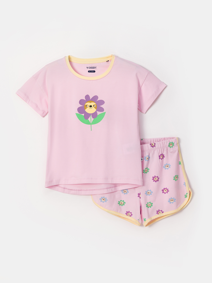 Pyjama van het merk Woody in het Roze