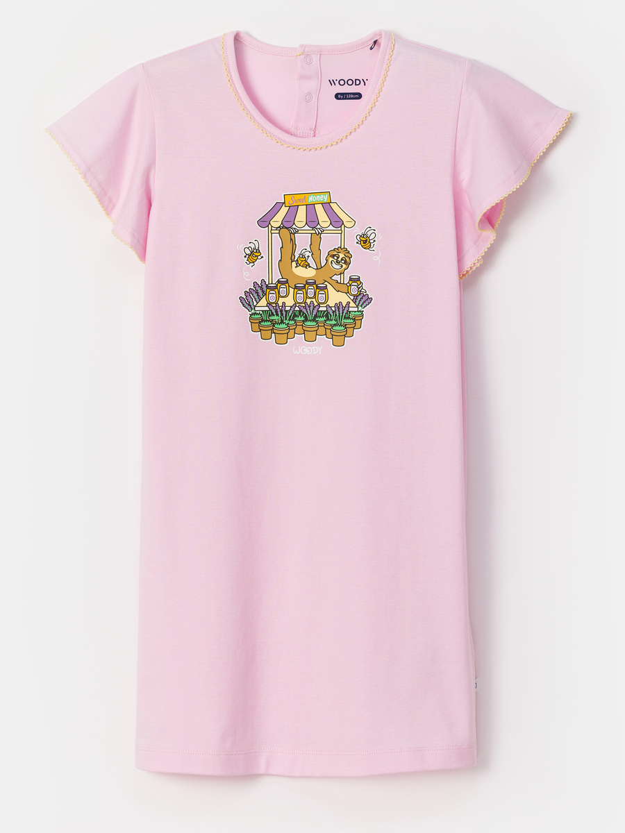 Pyjama van het merk Woody in het Roze