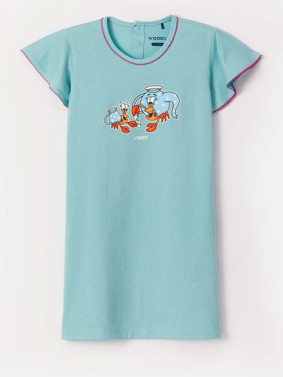 Pyjama van het merk Woody in het Blauw