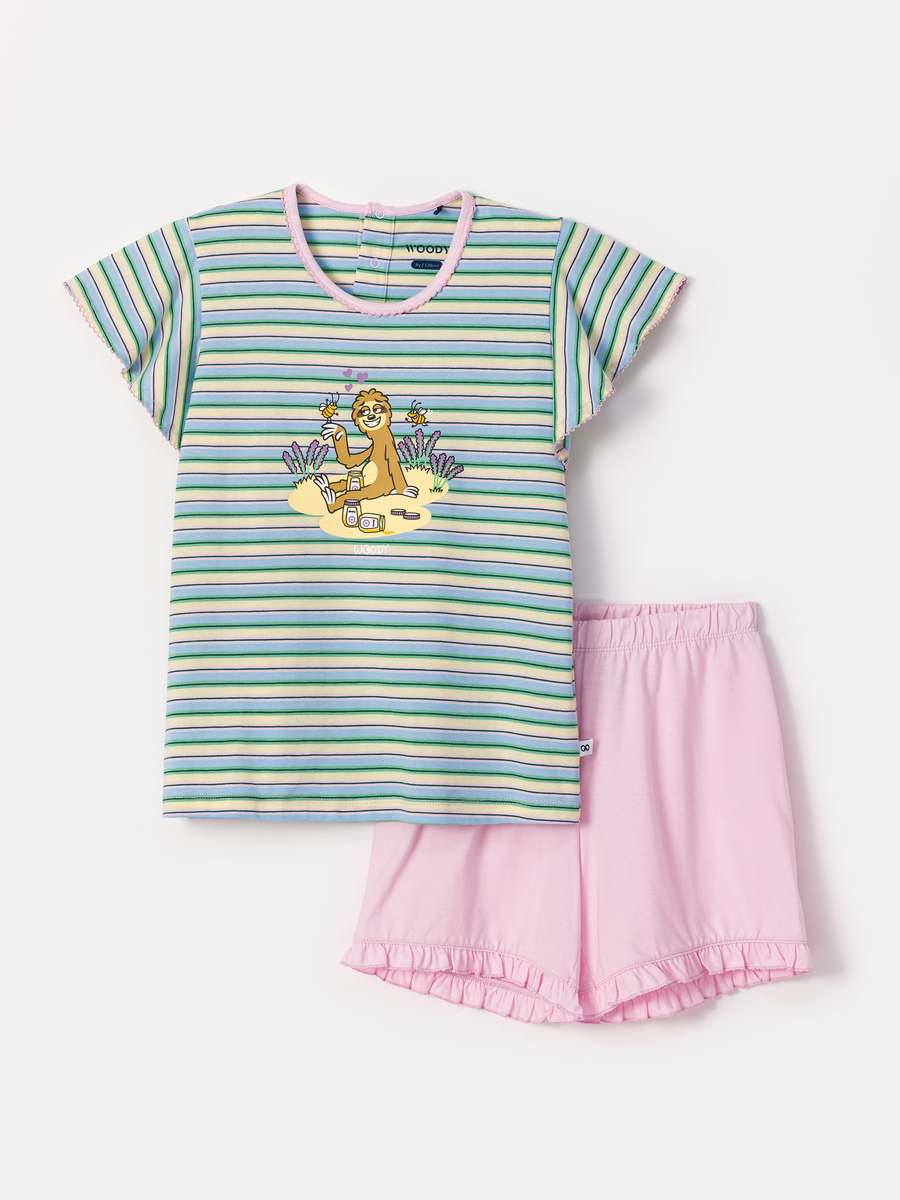 Pyjama van het merk Woody in het Roze