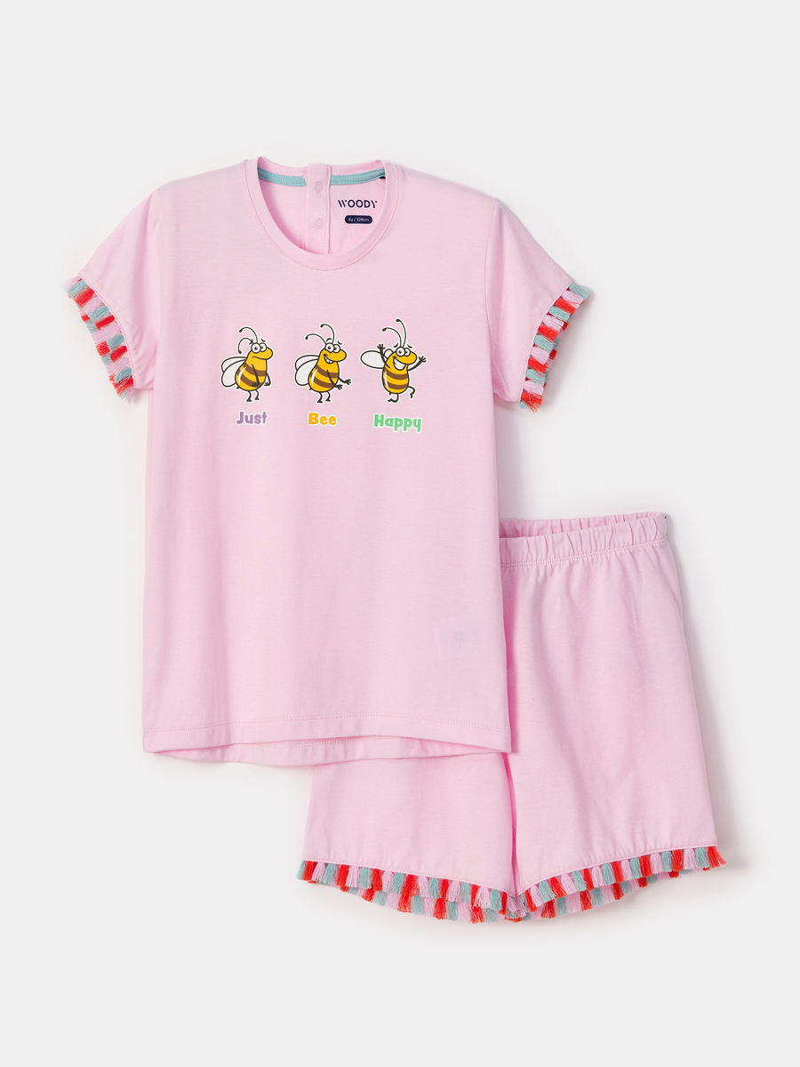 Pyjama van het merk Woody in het Roze