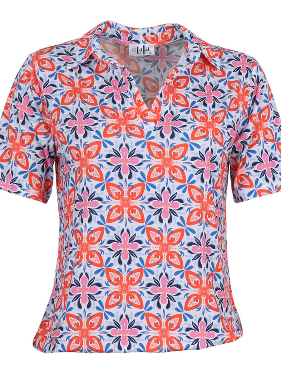 T-shirt van het merk She Goes Lala in het Oranje