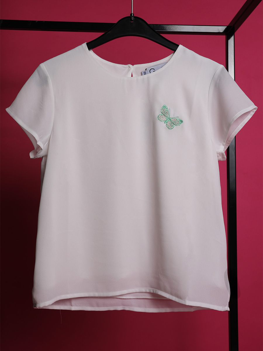 Top van het merk G-wear in het Ecru
