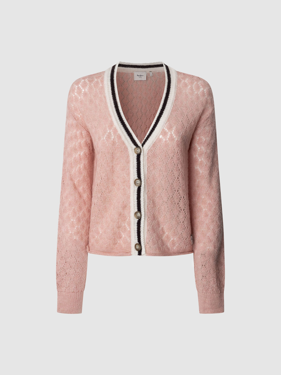Gilet van het merk Pepe Jeans in het Roze