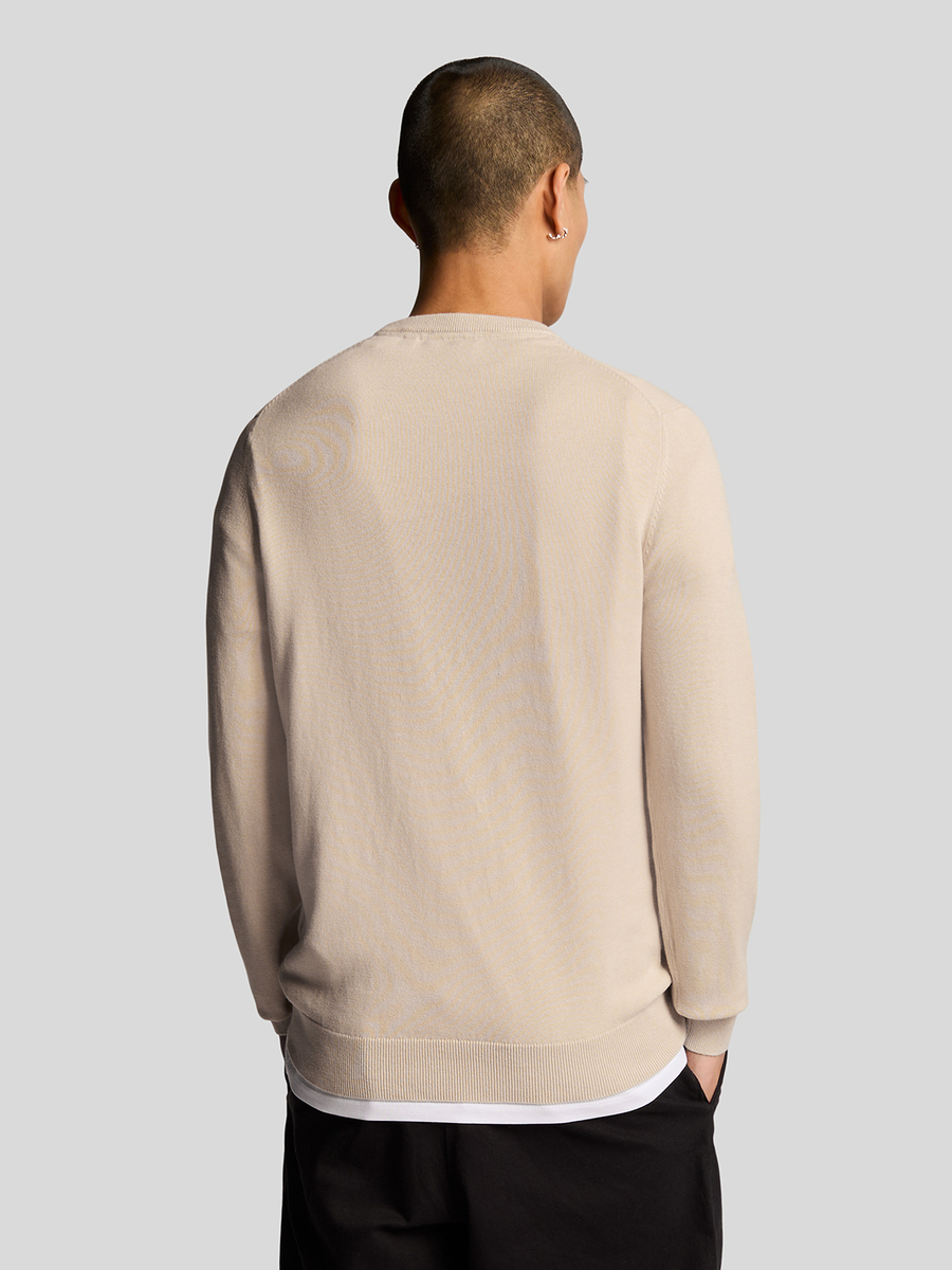 Pull van het merk Lyle & Scott in het Beige