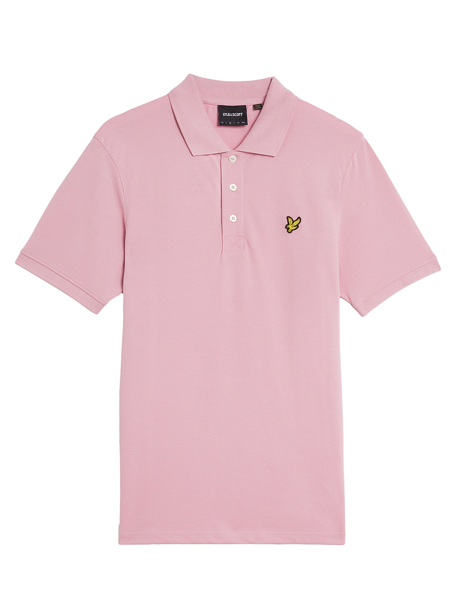 Polo van het merk Lyle & Scott in het Roze