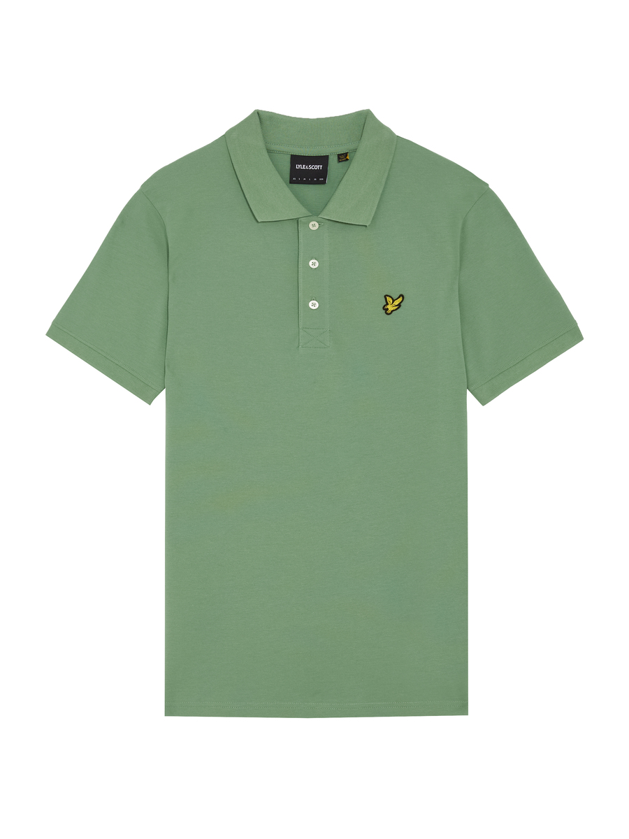 Polo van het merk Lyle & Scott in het Groen