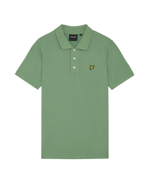 Polo van het merk Lyle & Scott in het Groen