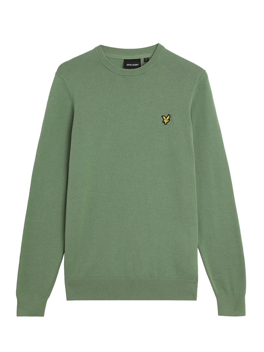 Pull van het merk Lyle & Scott in het Groen