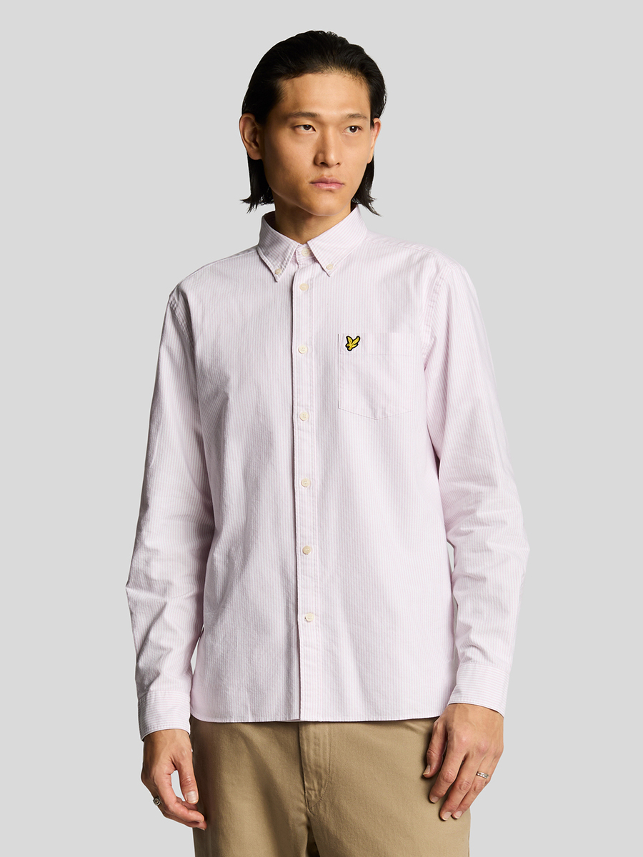 Hemd van het merk Lyle & Scott in het Roze