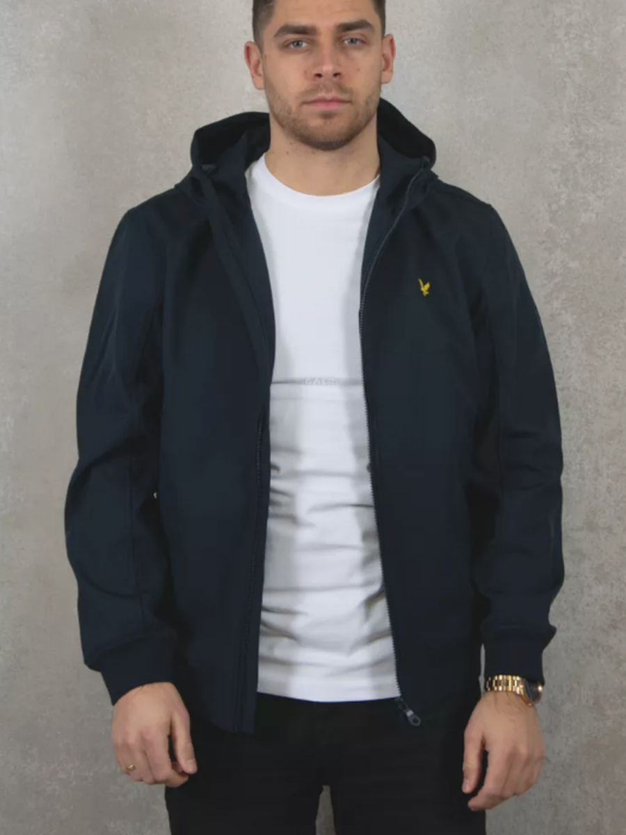 Jacket van het merk Lyle & Scott in het Marine