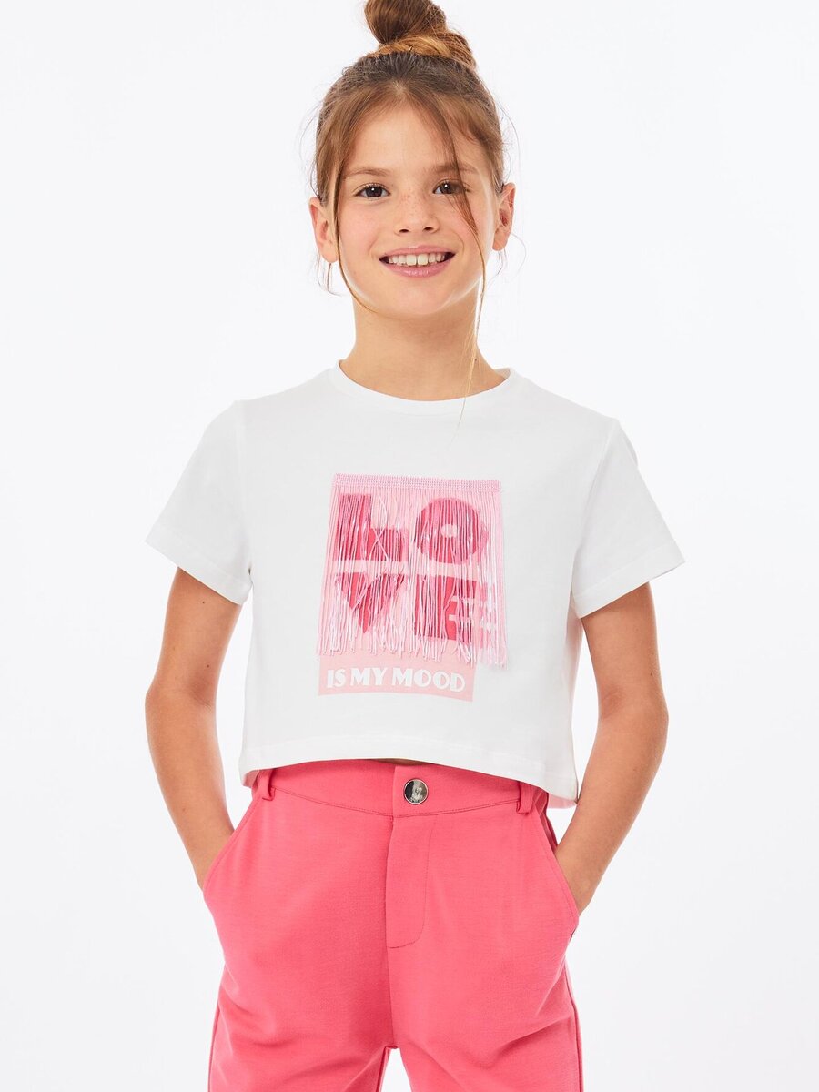 T-shirt van het merk Liu Jo Junior in het Wit