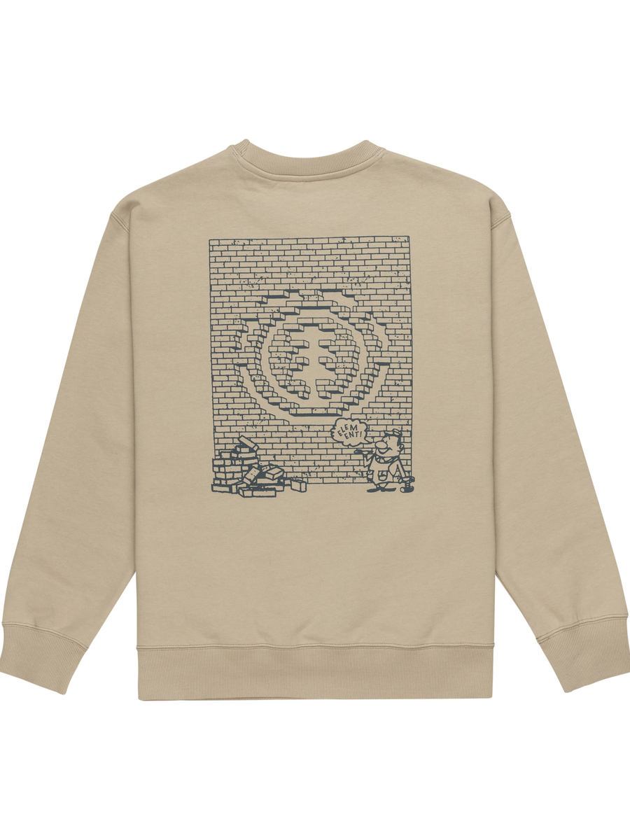 Sweater van het merk Element in het Beige
