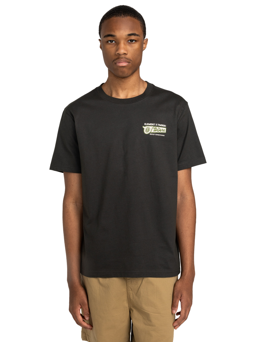 T-shirt van het merk Element in het Zwart