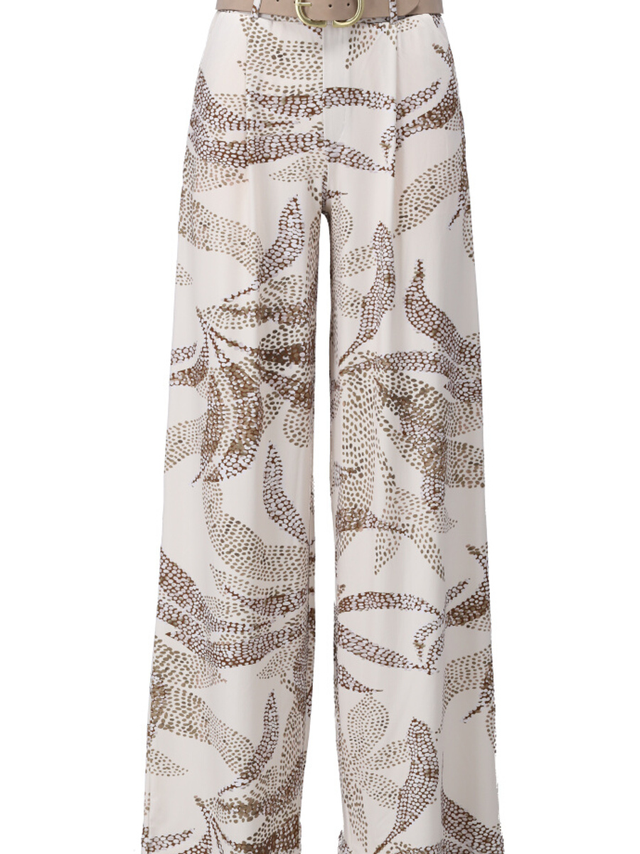 Broek van het merk K-design in het Beige