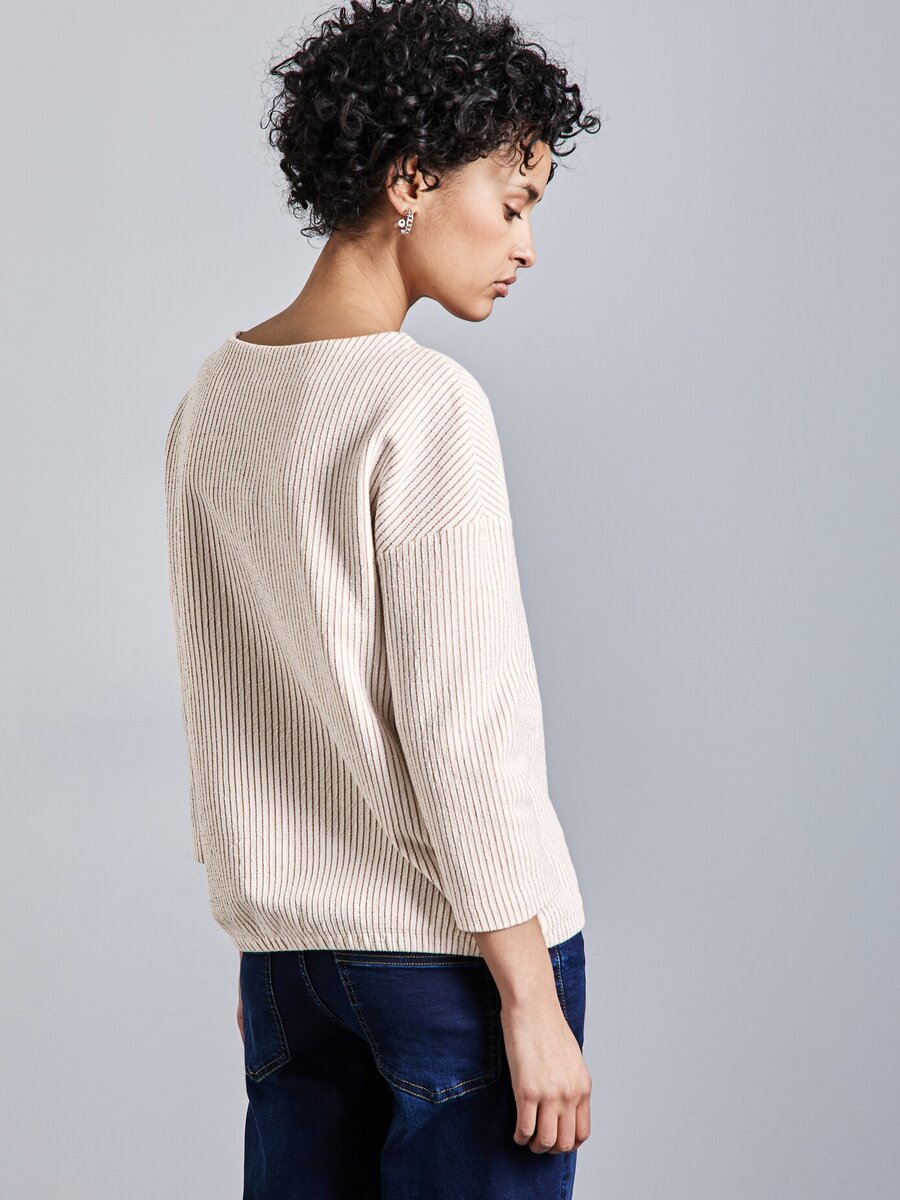 Pull van het merk Street One in het Beige