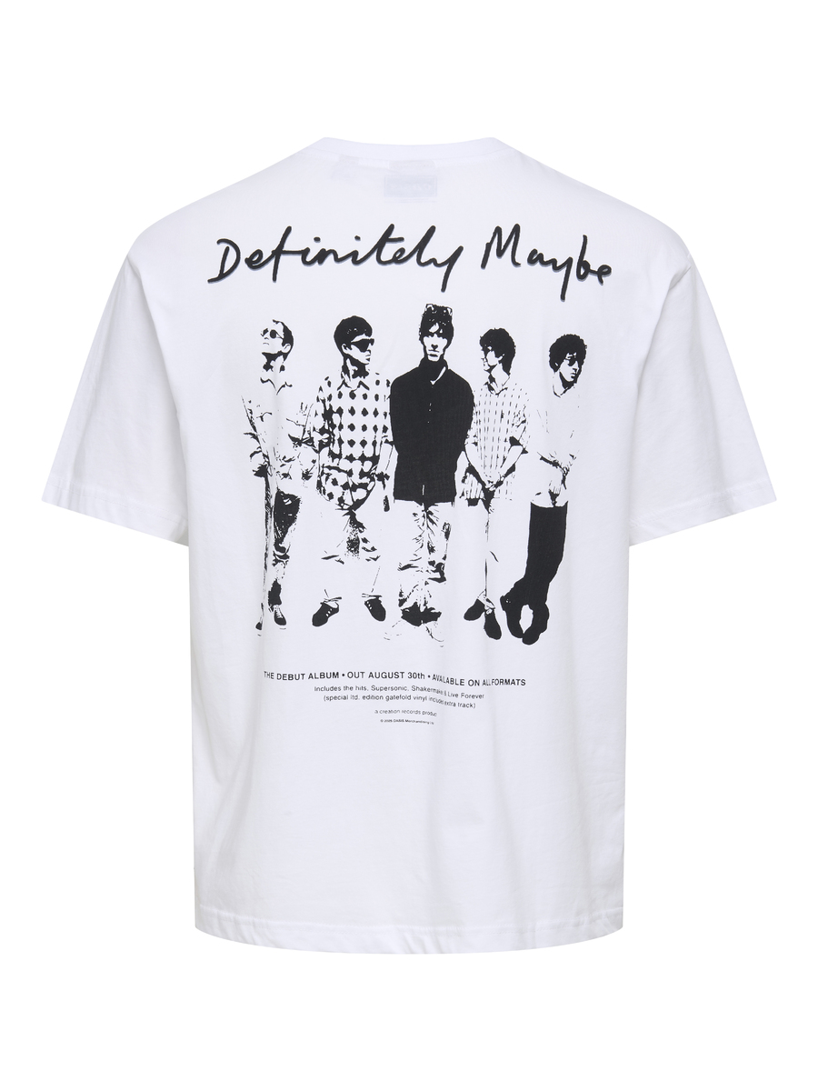 T-shirt van het merk Only & Sons in het Wit