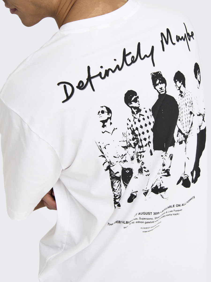 T-shirt van het merk Only & Sons in het Wit