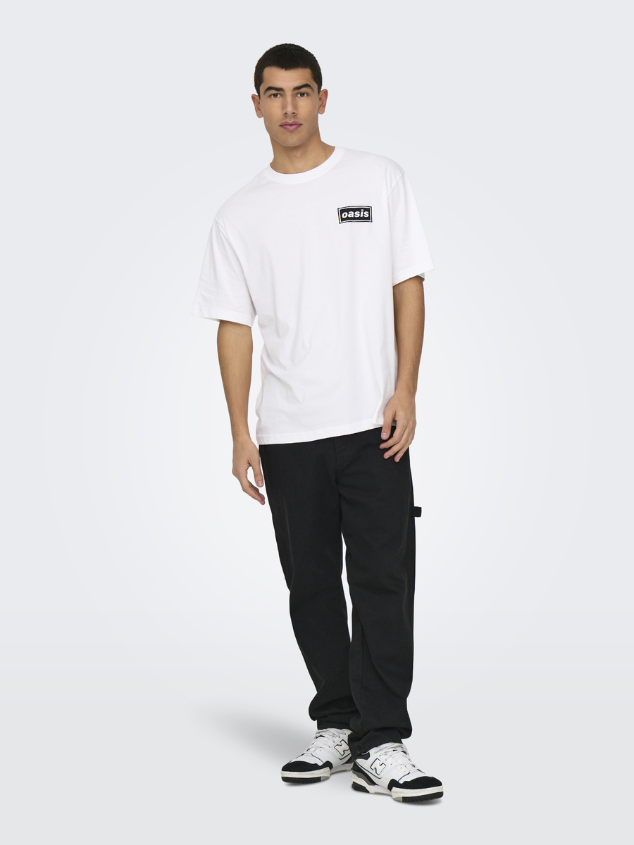 T-shirt van het merk Only & Sons in het Wit
