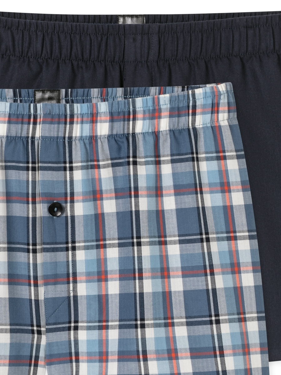 Boxer van het merk Schiesser in het Blauw