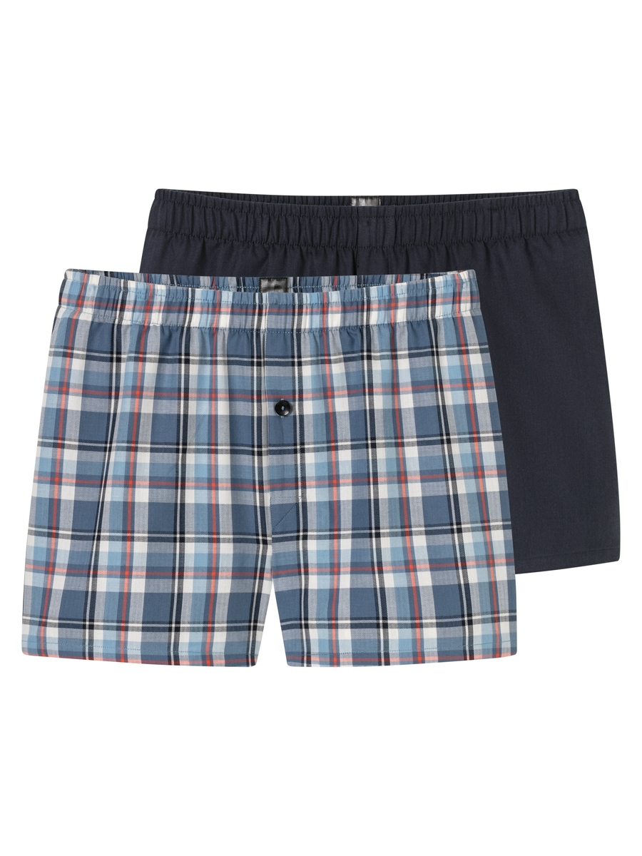 Boxer van het merk Schiesser in het Blauw