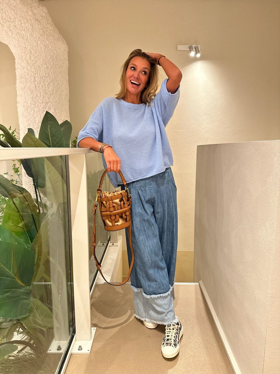 Broek van het merk Mei-li in het Jeans