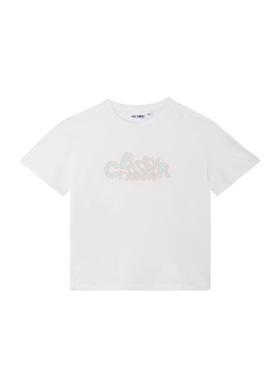 T-shirt van het merk Awesome in het Ecru