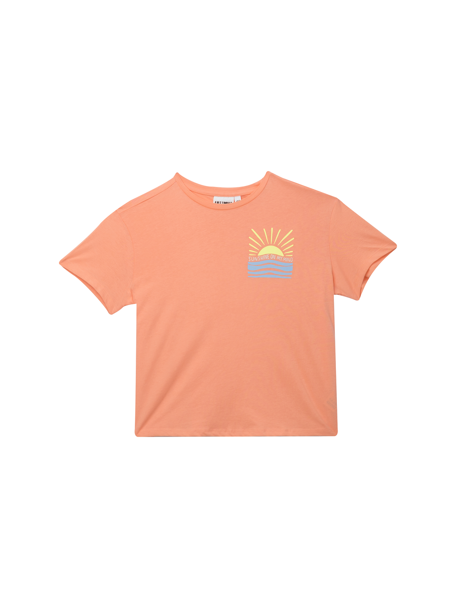 T-shirt van het merk Awesome in het Oranje