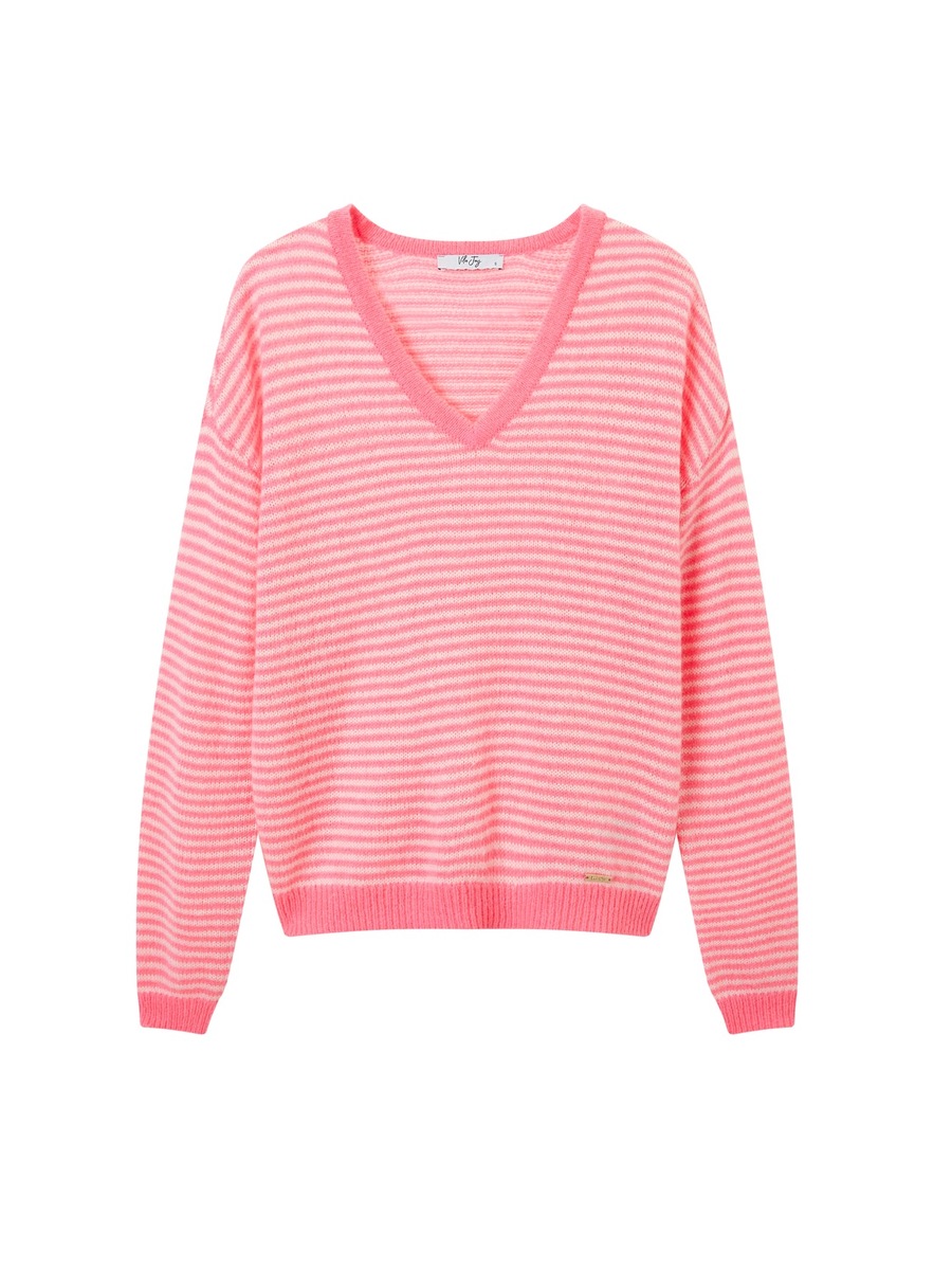 Pull van het merk Vila Joy in het Roze