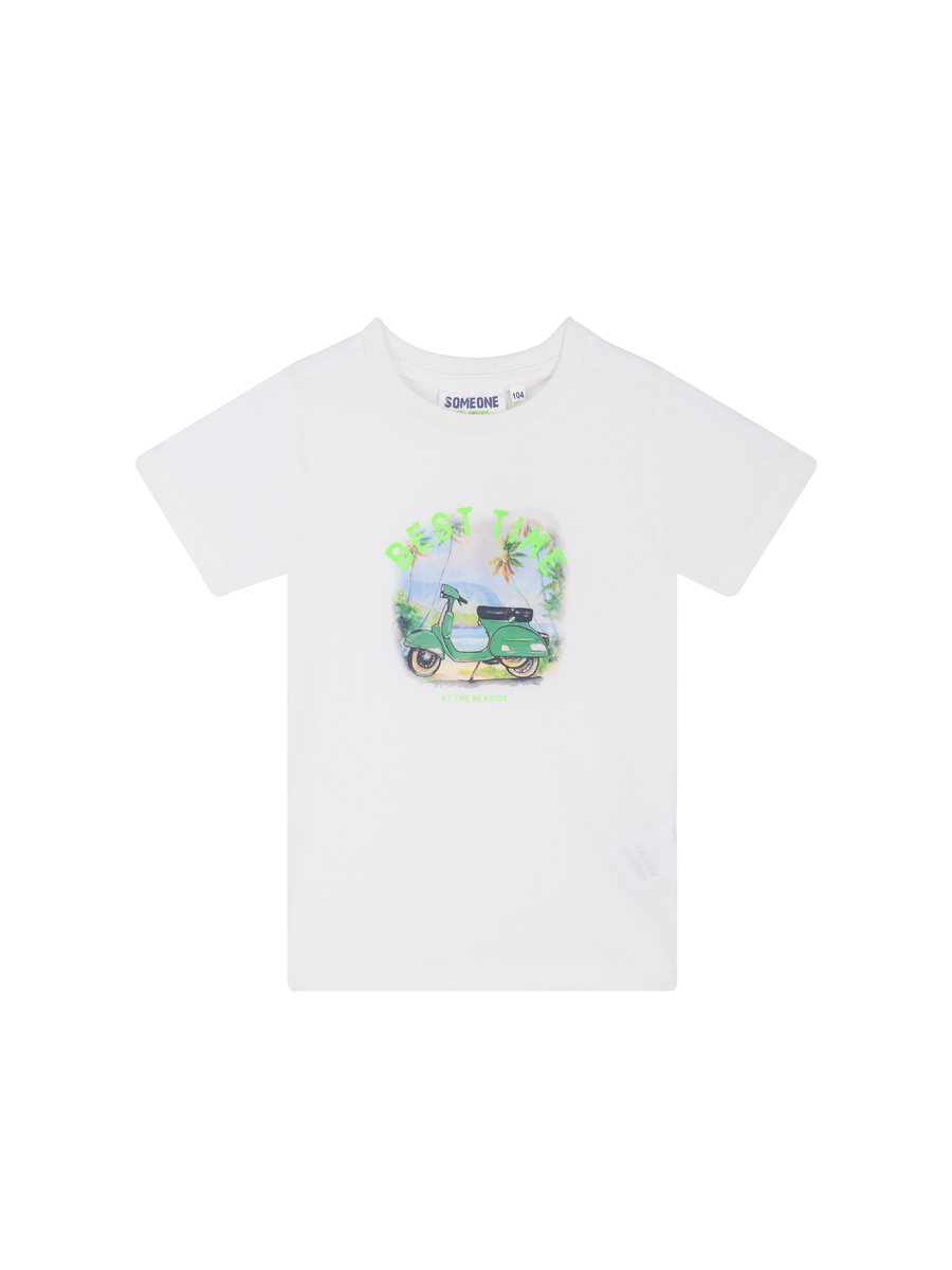 T-shirt van het merk Someone in het Ecru