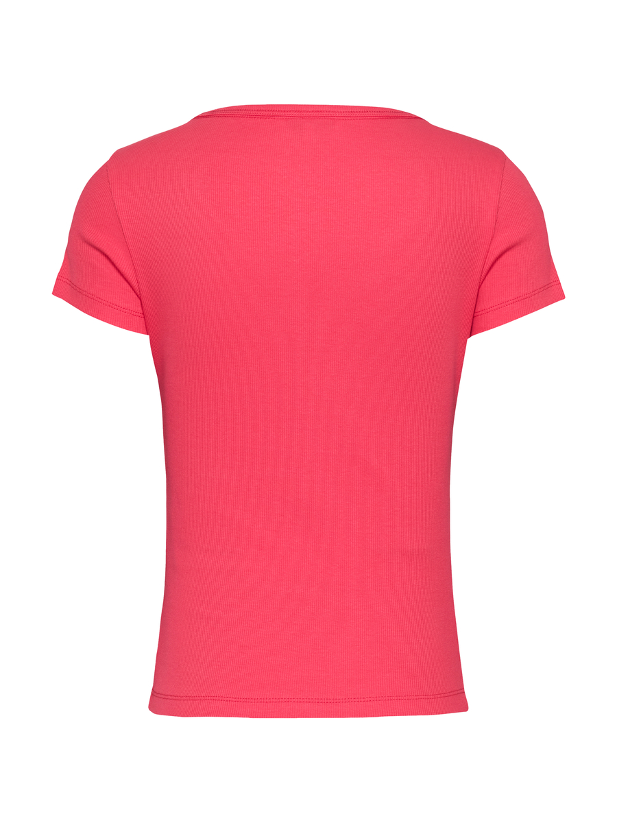 T-shirt van het merk Tommy Jeans in het Rood