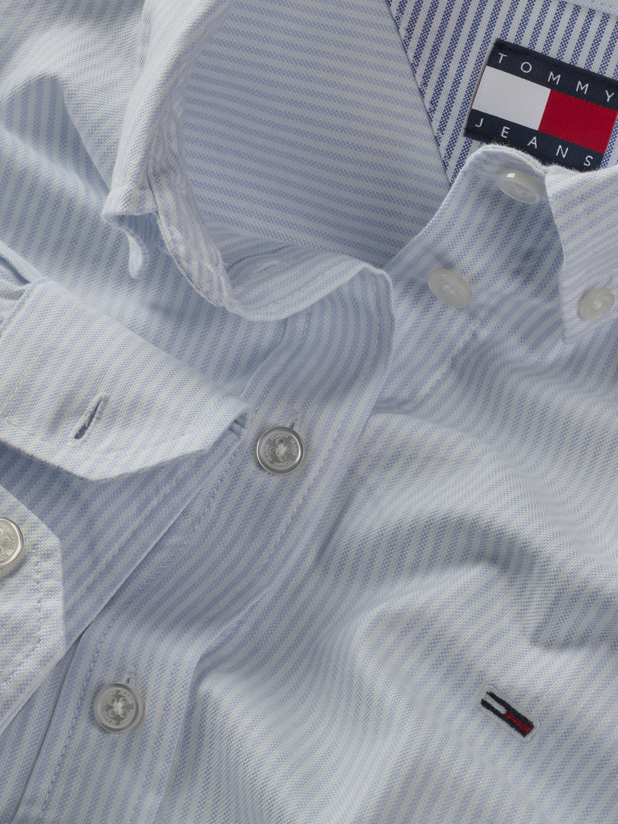 Hemd van het merk Tommy Jeans in het Blauw