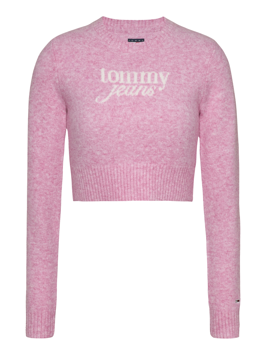 Sweater van het merk Tommy Jeans in het Roze
