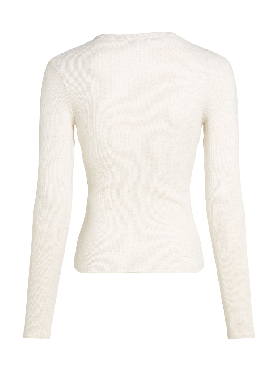T-shirt van het merk Tommy Jeans in het Ecru