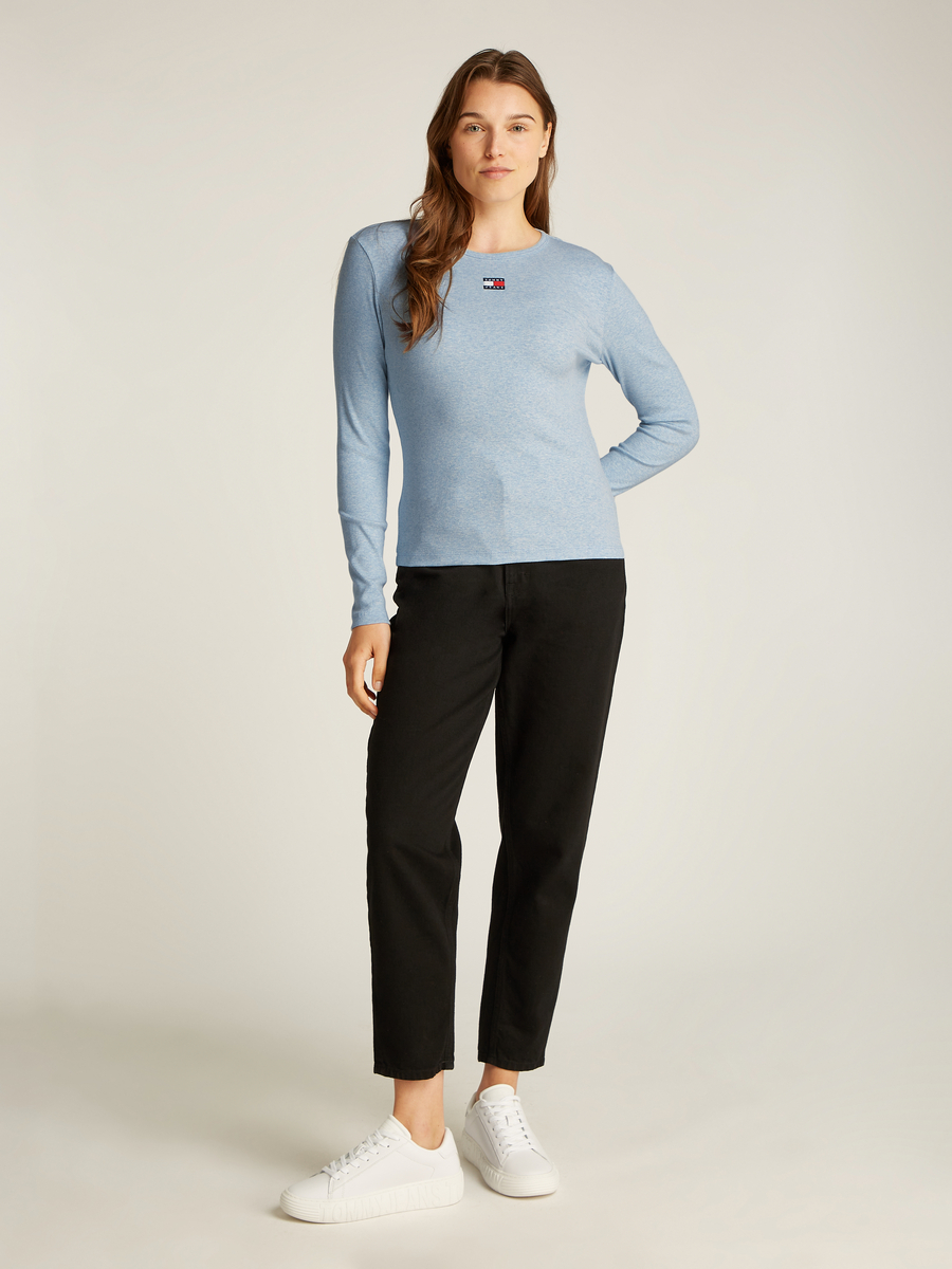 T-shirt van het merk Tommy Jeans in het Blauw