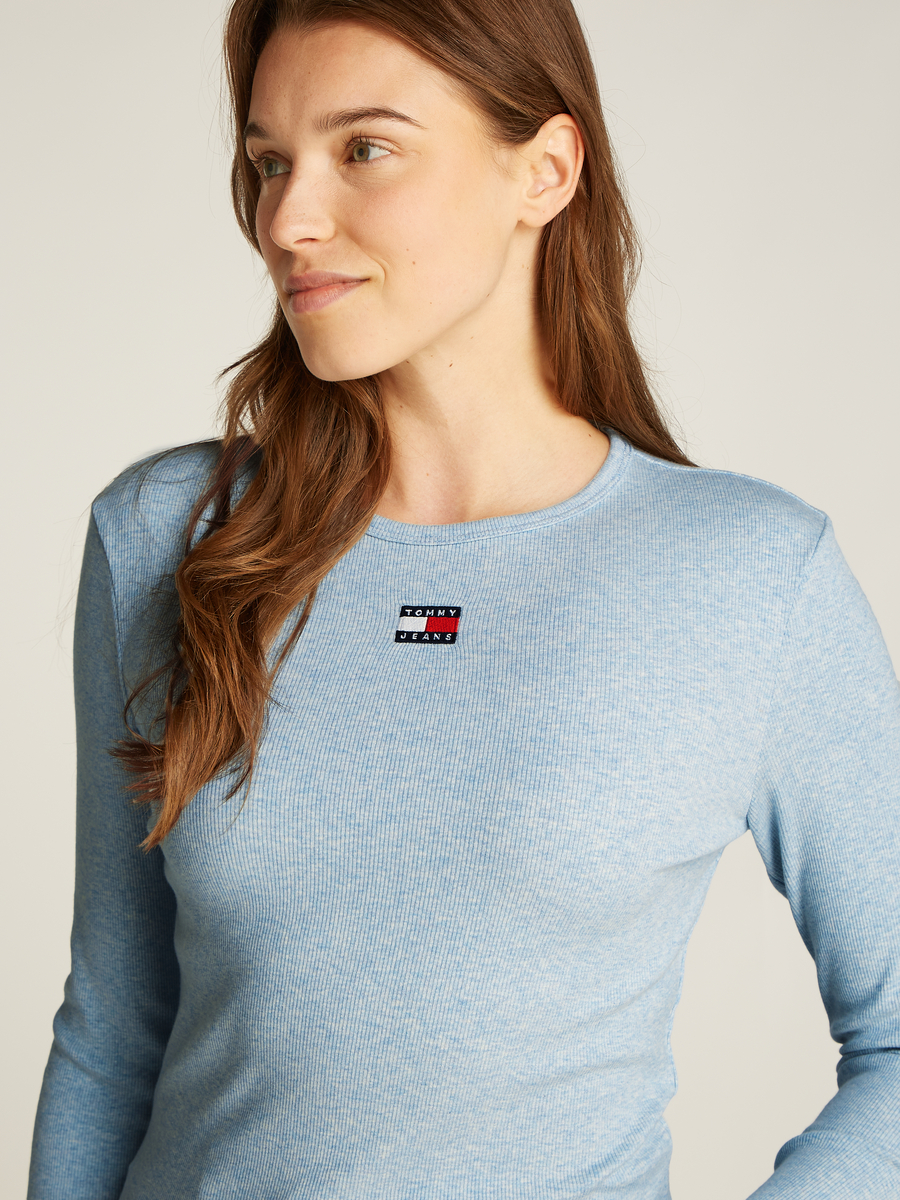 T-shirt van het merk Tommy Jeans in het Blauw