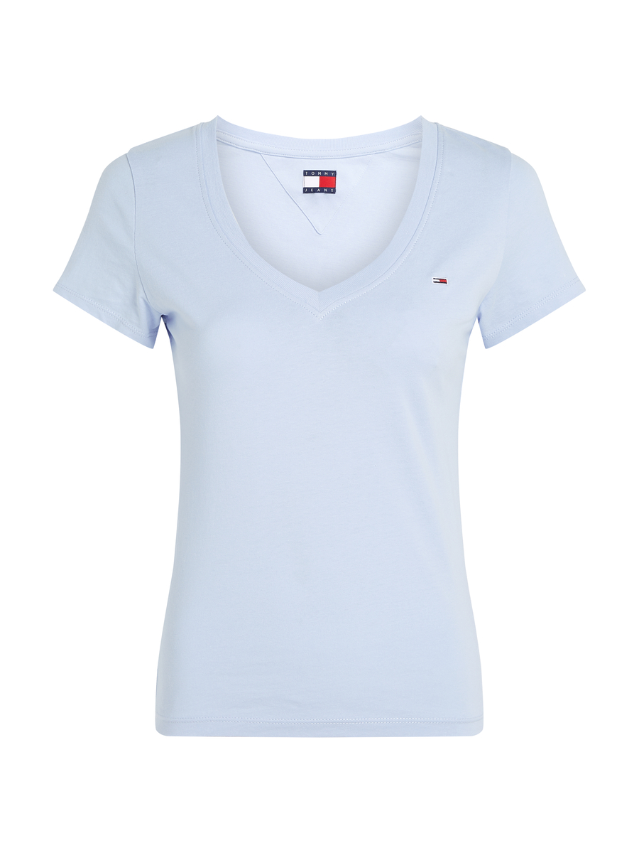 T-shirt van het merk Tommy Jeans in het Blauw