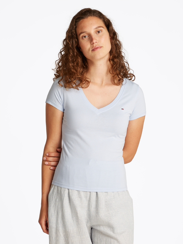 T-shirt van het merk Tommy Jeans in het Blauw