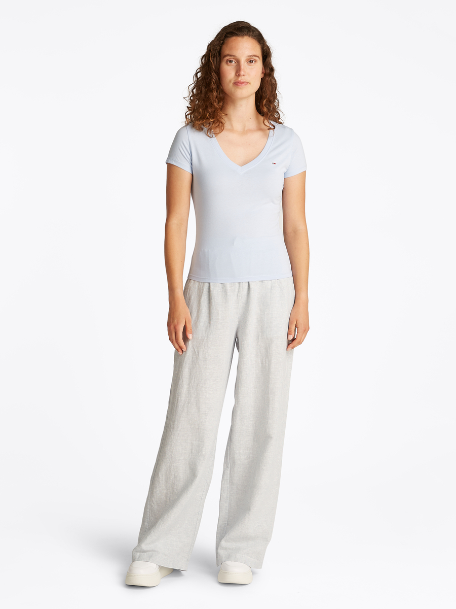 T-shirt van het merk Tommy Jeans in het Blauw