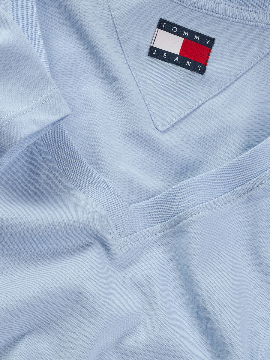 T-shirt van het merk Tommy Jeans in het Blauw
