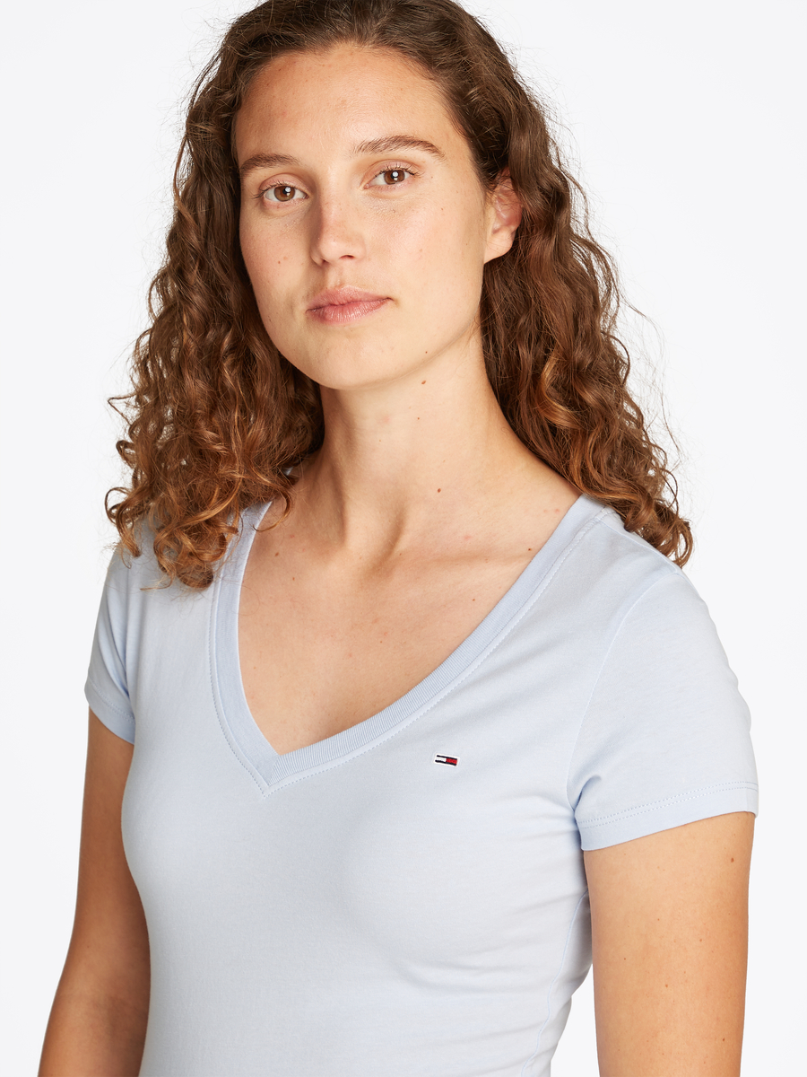 T-shirt van het merk Tommy Jeans in het Blauw