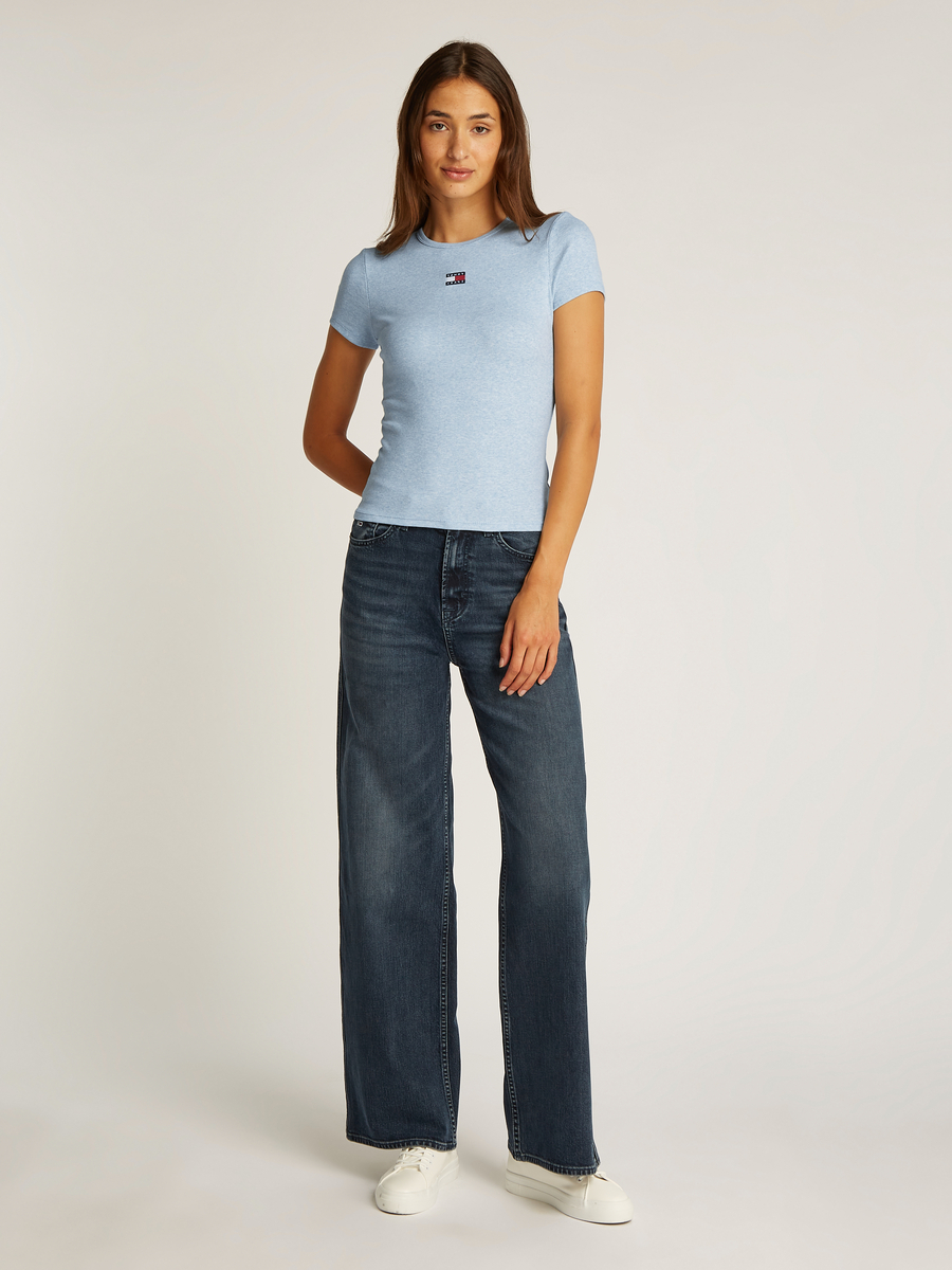 T-shirt van het merk Tommy Jeans in het Blauw