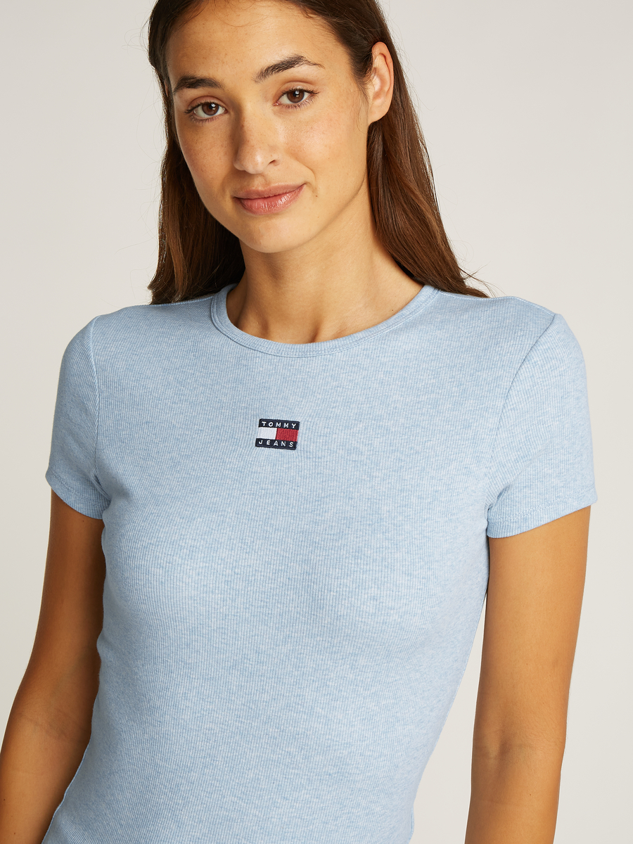 T-shirt van het merk Tommy Jeans in het Blauw