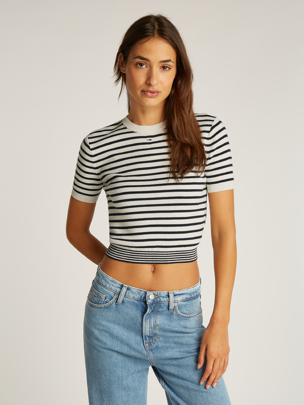 Pull van het merk Tommy Jeans in het Blauw