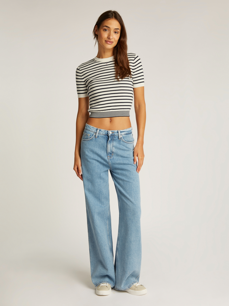 Pull van het merk Tommy Jeans in het Blauw